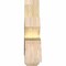 Ekena Millwork Alberta Rough Sawn Timber Gable Bracket, Douglas Fir, 72"W x 24"H x 6"D x 6"F, 8/12 Pitch GBW072X24X0606ALB00RDF - alternate 3